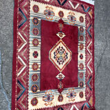Patterned Kilim rug