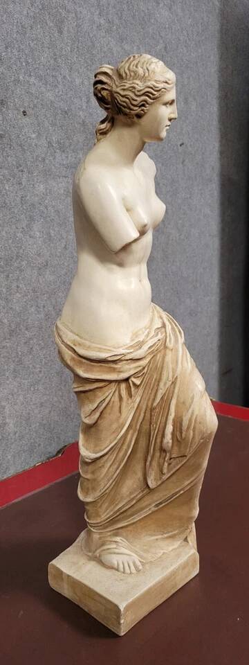 Sculpture en plâtre peint époque Napoléon III vers 1880