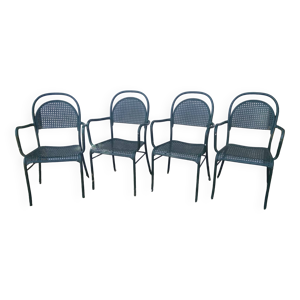 Lot de 4 fauteuils de