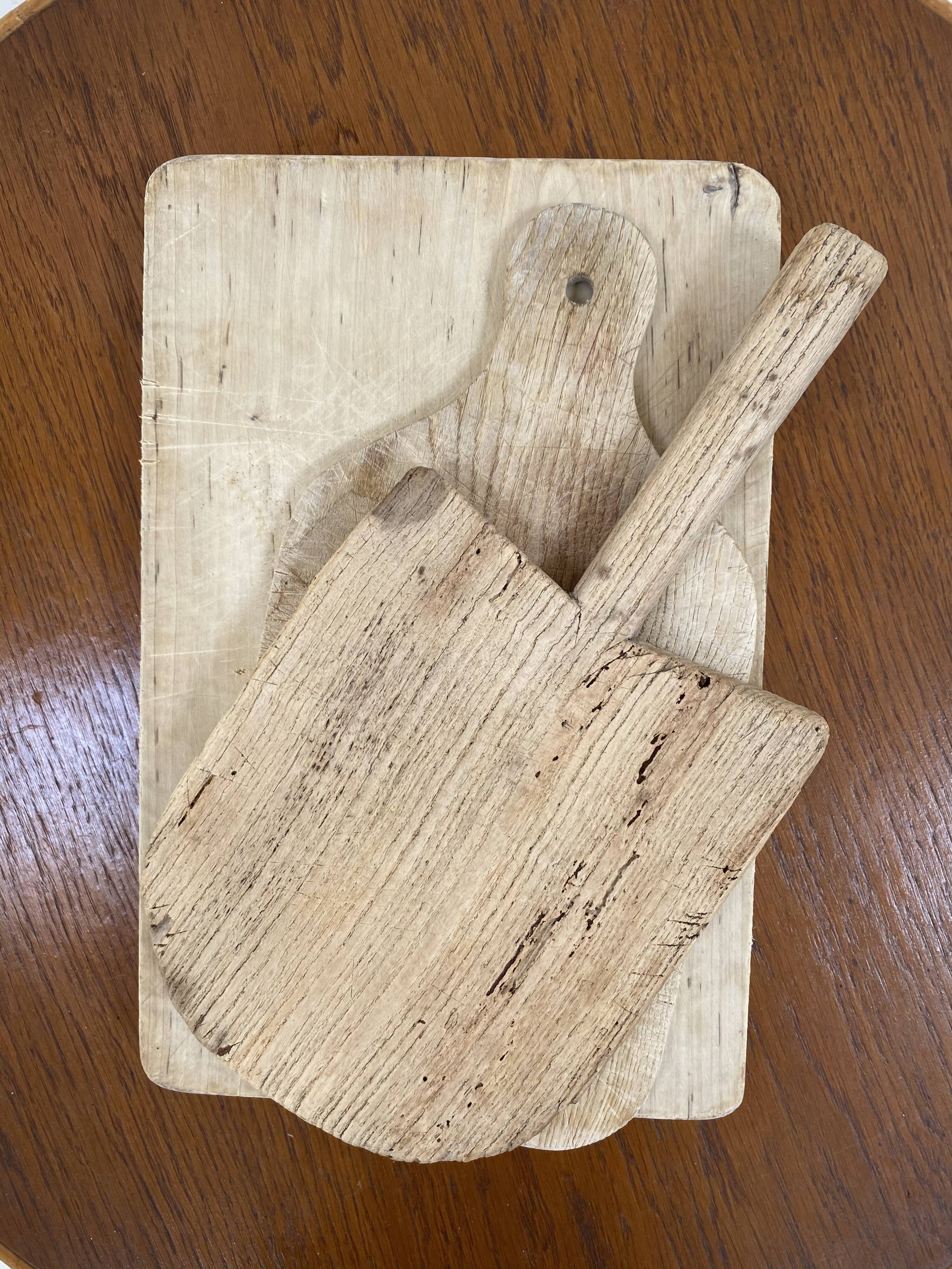 Washerwomen's beater wooden cutting board