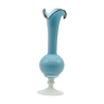 Vase bleu en opaline