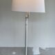 Set of two white Artifort 270 retro, standing lights