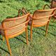 Lot de 4 fauteuils Prague 811 de Thonet