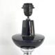 Pied de lampe en céramique et acier, 1970