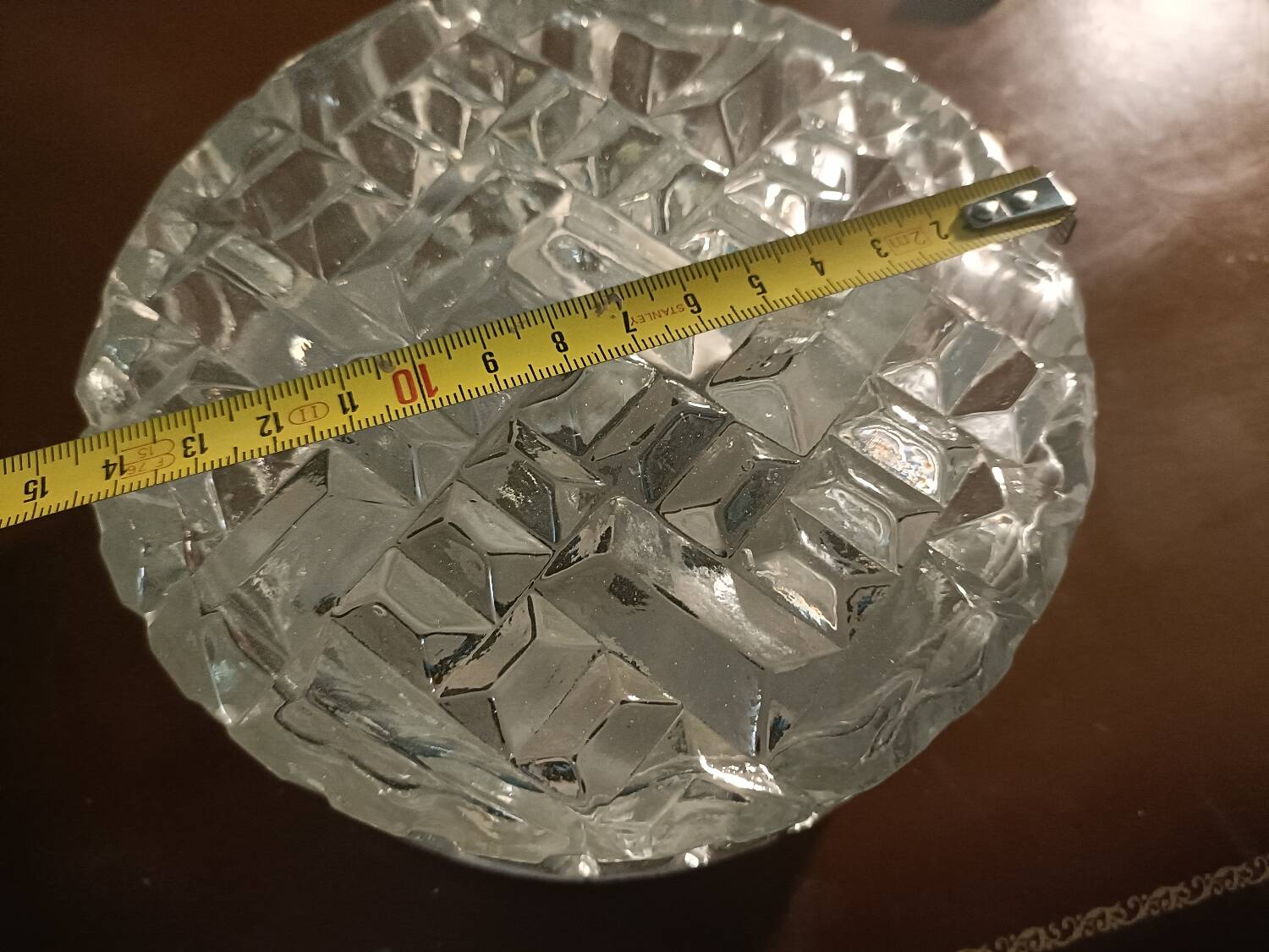 Vintage glass ceiling or wall light