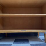All shelf wardrobe cabinet in ash wood by františek mezulánik  for novy domov