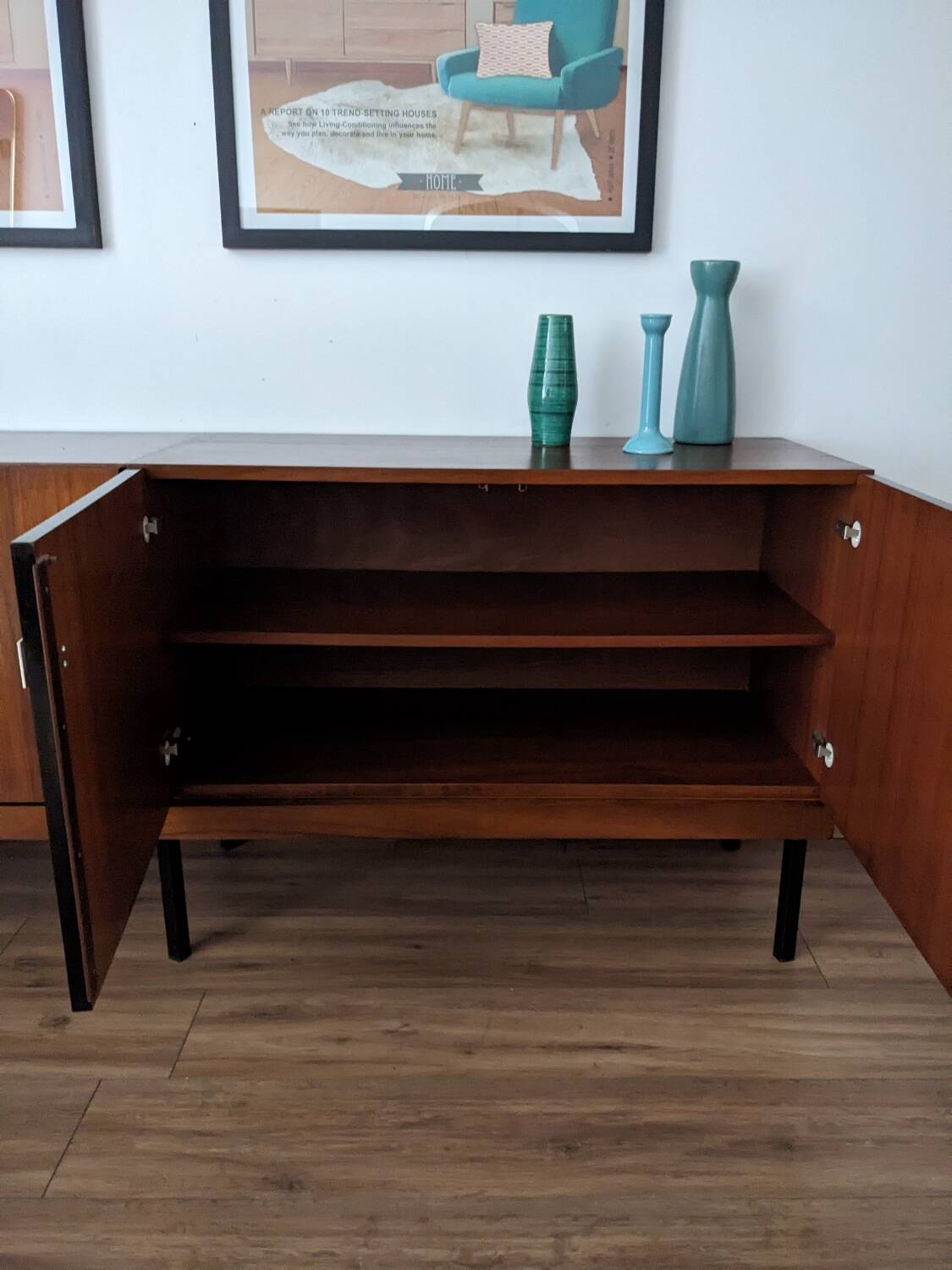 Vintage Scandinavian design sideboard