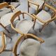 Lot of 6 Rainer Daumiller armchairs