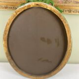 Miroir en bois ancien