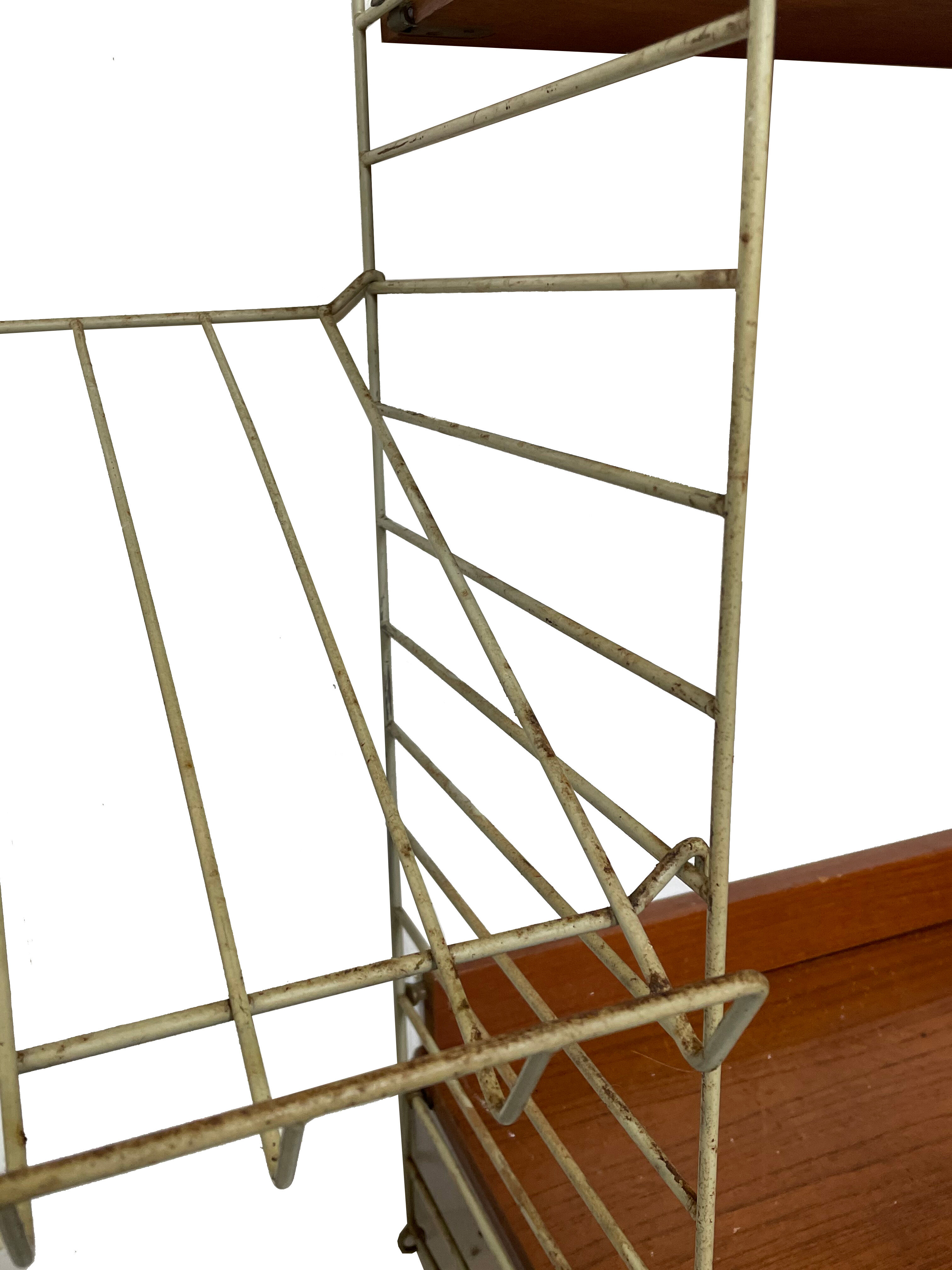 Mid Century Nisse Strinning string wall system 1960