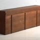 Antique Japanese six-panel screen with box – Japan, circa 1900