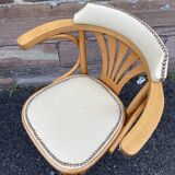 Viennese armchair curved wood