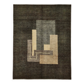 Tapis Oushak en laine noué à la main turc 244 cm x 310 cm