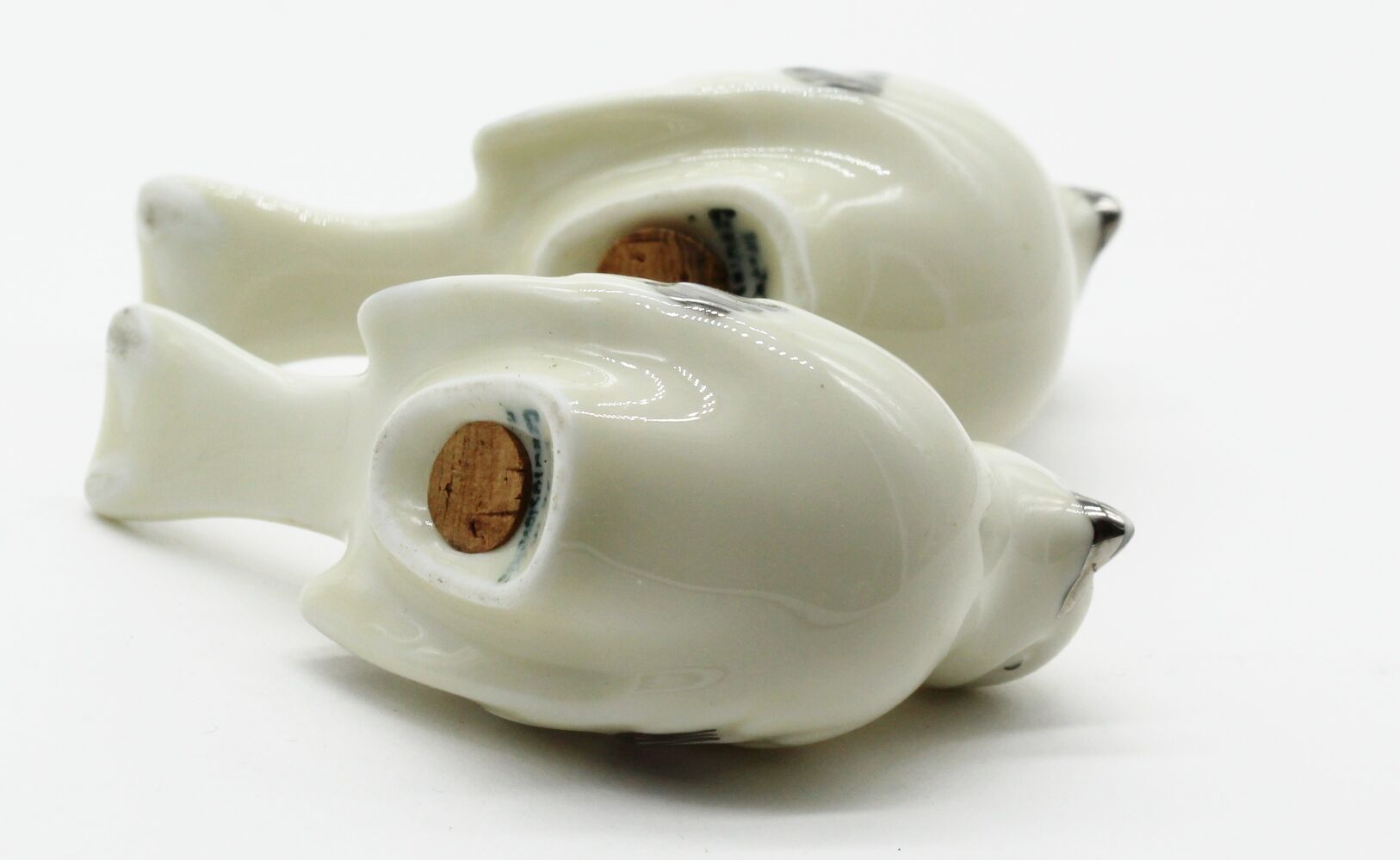 Vintage bird salt shakers
