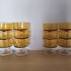 Amber Luminarc glasses/cups