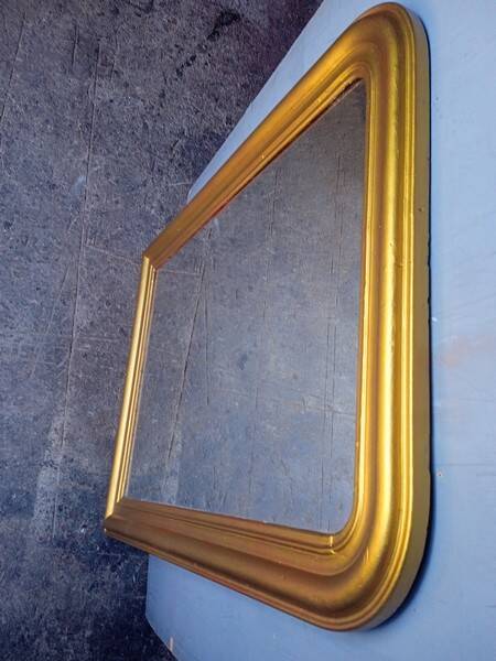 Miroir Louis Philippe bois doré ep XIX em - 110 cm