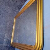Louis Philippe mirror in gilded wood, 19th century - 110 cm