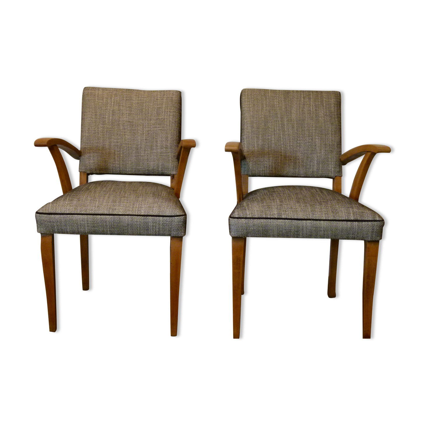 Pair armchairs