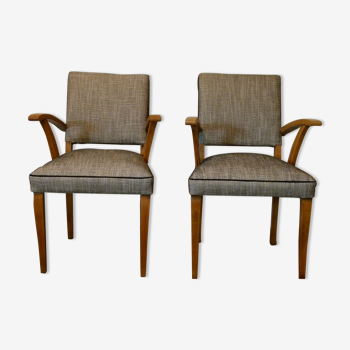 Pair armchairs