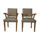 Pair armchairs