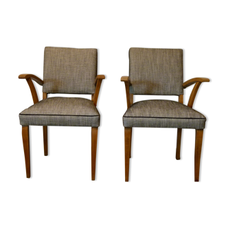 Pair armchairs