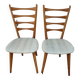 Lot de 2 chaises Gaston poisson vintage