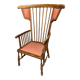 Fauteuil à dossier et oreilles style Art & Craft, début XXe