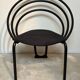Chaise demi-lune 1980