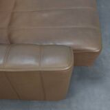 Canapé 3 places en cuir DS-44 de De Sede, Suisse des années 1970