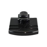 Art deco inkwell desk set black veined marble inkwell pen holder
