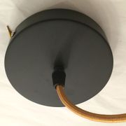 Hanging lamp opaline undulating old lampshade white glass