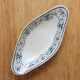 Flat dish in ironstone model "Primerose" Badonviller