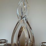 Vannes crystal candle holders from the 70s (X2)