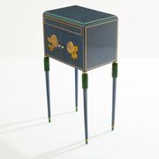 Petit meuble cabinet en hêtre peint de Paul Follot vers 1920
