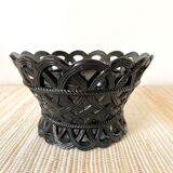 Pot en opaline noire