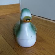 Duck empty-pocket ceramic slurry signed YR