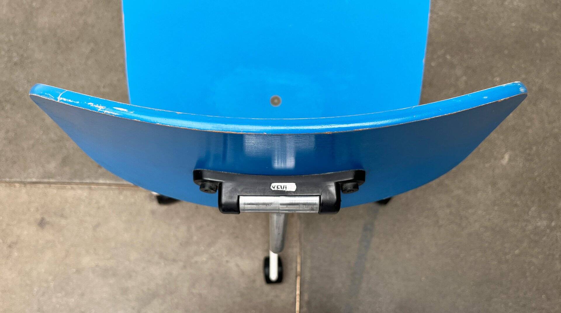 Mid-century Danish architect swivel office chair by Jørgen Rasmussen for Kevi, 1960s.