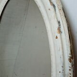 Old oval mirror 94-73 cm