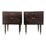 Table de nuit vintage Palissandre