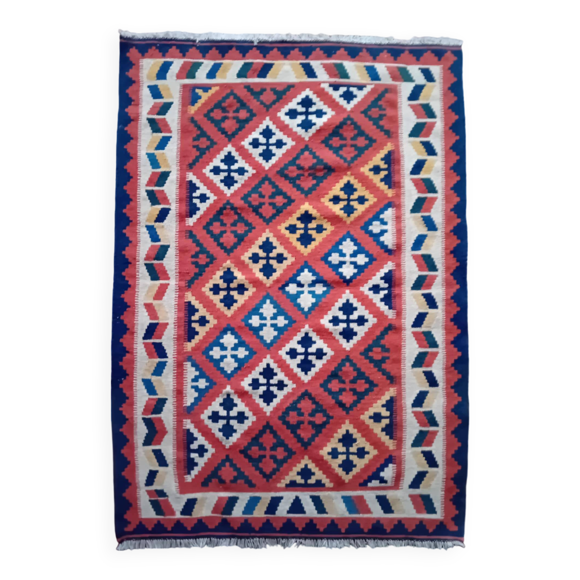 Handmade Afghan Kilim 185x127cm