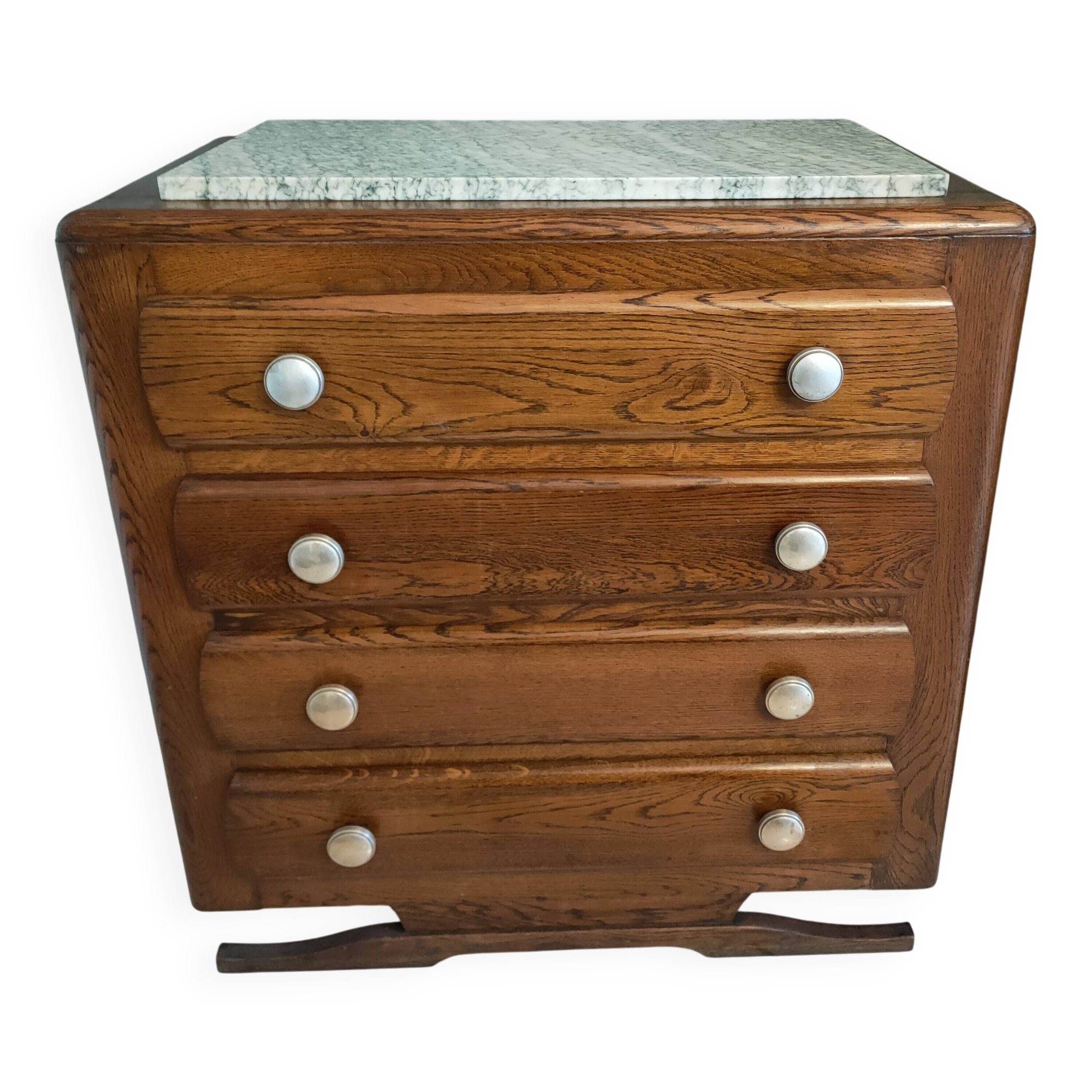 40-50s chest of drawers in solid oak