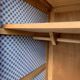Vintage wardrobe compass feet wardrobe 1950