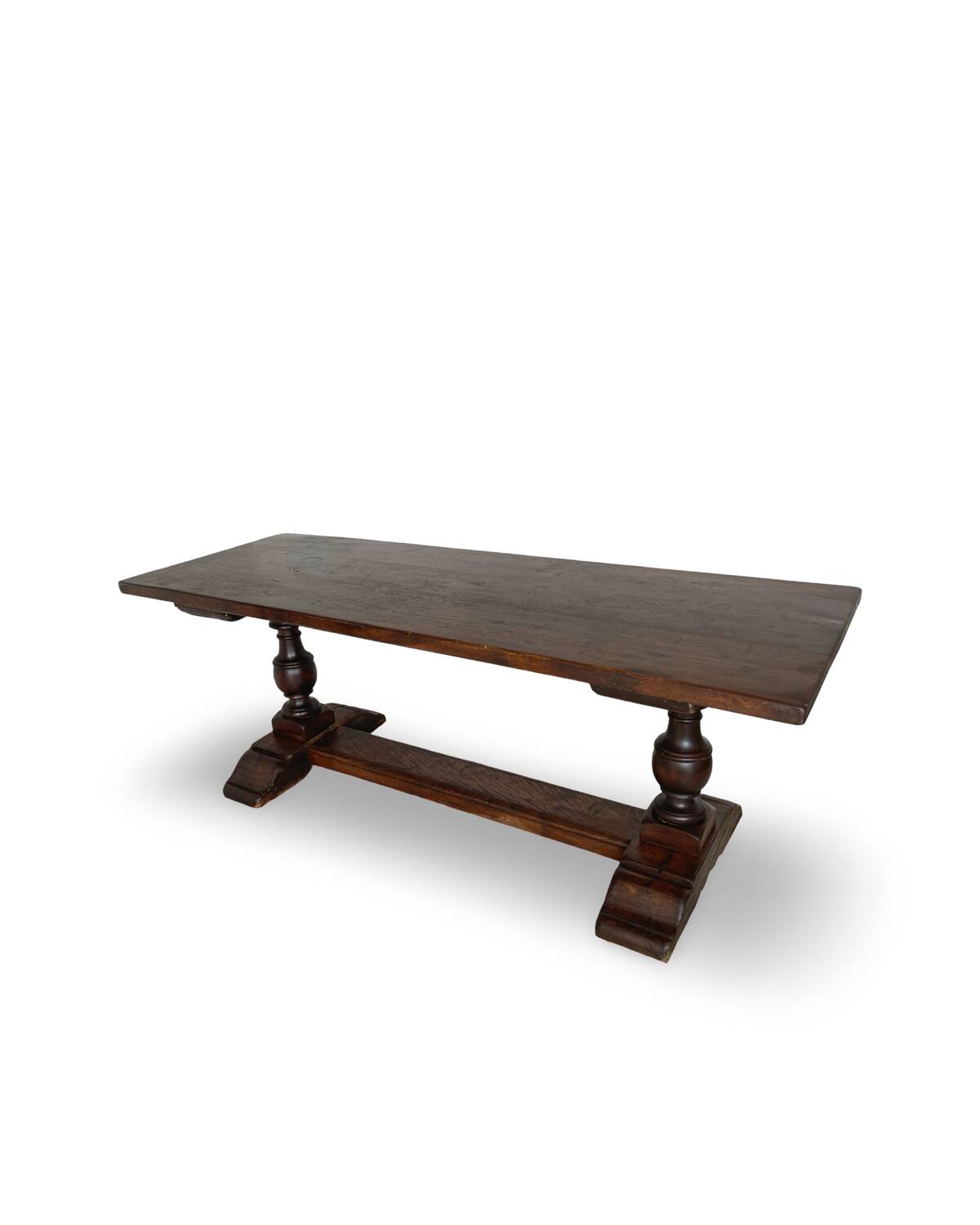 A fine 18th Century French walnut dining table