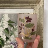Verre de cure thermale fin XIX début XXeme