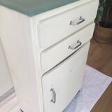 Vintage wooden storage cabinet