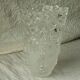 Lalique style frosted glass vase