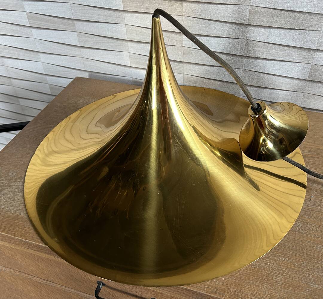 "Semi" pendant lamp by Claus Bonderup & Torsten Thorup by Fog & Morup, vintage, Denmark, year 1968.