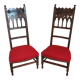 Chaises à la cathédrale