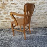 American oak armchair