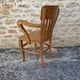 American oak armchair